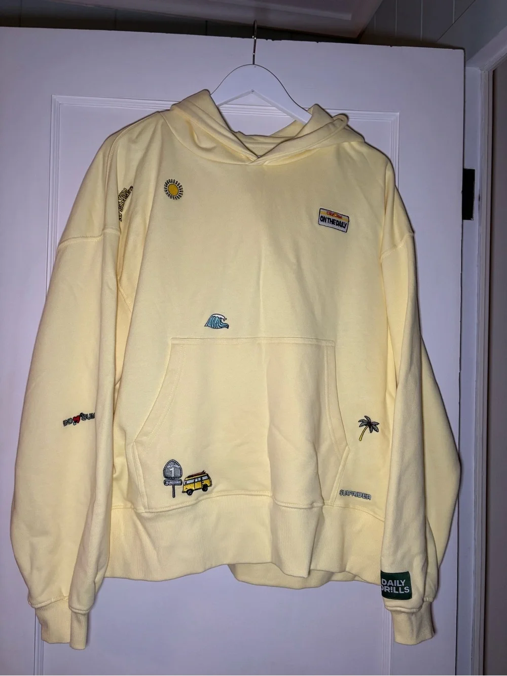 Daily Drills Embroiderd Oversized Hoodie